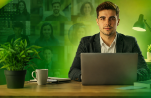 Why Fiverr Is Still Worth It in 2026 – Professional freelancer working on a laptop with a modern Fiverr-inspired workspace, representing Fiverr SEO, gig optimization, niche selection, pricing strategy, and freelance success.