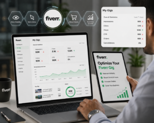 Optimize Your Fiverr Gig using Fiverr analytics and gig performance dashboard